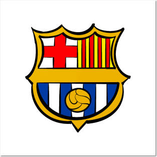 Visca barca Posters and Art